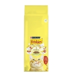 Purina Friskies Ξηρά Τροφή για Ενήλικες Γάτες με Βοδινό / Κοτόπουλο / Λαχανικά 20kg