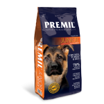 Ξηρά Τροφή Σκύλου Premil Junior 15kg με Κοτόπουλο Γαλοπούλα & Ρύζι