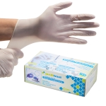 Γάντια Latex με Πούδρα 100τμχ