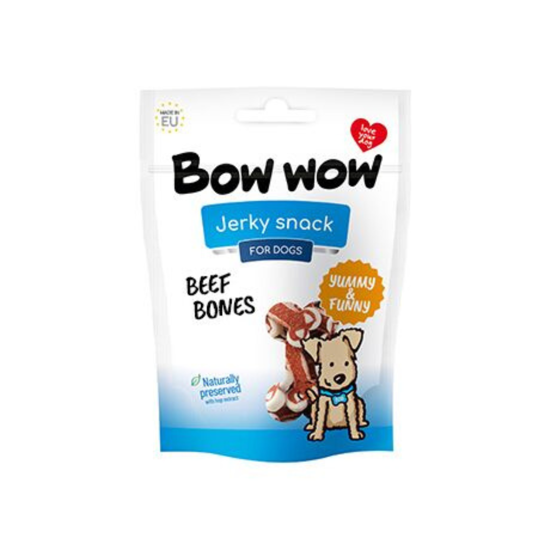 1440 Λιχουδιά Bow Wow Κοκκαλάκια από Βοδινό με Κολλαγόνο - Image 1