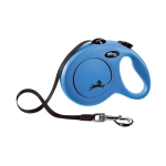 Flexi Classic Large Ιμάντας Πτυσσόμενος Χρώμα Μπλε 5m Μέχρι 50kg