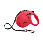 Flexi Classic Large Ιμάντας Πτυσσόμενος Χρώμα Κόκκινο 5m Μέχρι 50kg