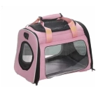 Τσάντα Μεταφοράς Σκύλου/Γάτας Glee χρώμα ροζ 42x26x30