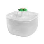 Αυτόματη Ποτίστρα Σιντριβάνι για Σκύλους και Γάτες 2L Λευκό με Led Light