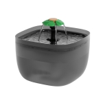 Αυτόματη Ποτίστρα Σιντριβάνι για Σκύλους και Γάτες 2L Μαύρο με Led Light