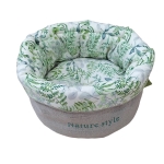 Κρεβατάκι Φωλιά Σκύλου και Γάτας Pet Interest Pet Basket 2 in 1 "Nature" Linen 35cm