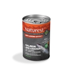 Υγρή Τροφή Κονσέρβα Σκύλου Naturest Anti-Ageing Effect Σολομό με Κοτόπουλο και Αμάρανθο και Έλαιο Λιναρόσπορου 400gr