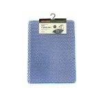 Χαλάκι Συλλογής Άμμου Γάτας Cat Litter Mat with Velchro Μπλέ 45x60cm