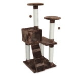 Ονυχοδρόμιο Pet Interest Cat Playgraound Double Tower Mocha 53x53x130cm