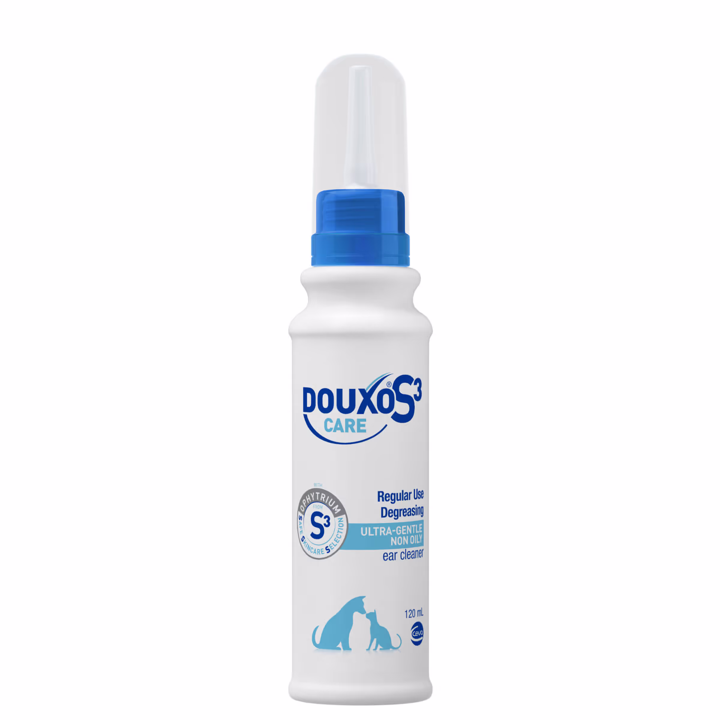 6549a177c2b2-120.jpg Douxo S3 Care Ear Cleaner 120ml Καθαριστικό Αυτιών για Σκύλους και Γάτες - Image 1