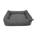 Κρεβάτι Zeze Pet Bed Rectangle Γκρι για Σκύλο και Γάτα 58x48x13cm