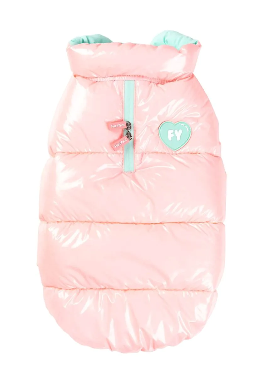 fzaw6511-7_jackets_amor_bubblegumpink_top Μπουφάν Σκύλου Fuzzyard Jacket - Amor Puffer Bubblegum Pink - Image 1