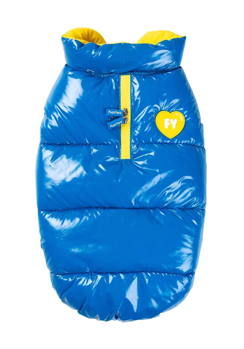 fzaw6531-7_jackets_amor_cobaltblue_top Μπουφάν Σκύλου Fuzzyard Jacket - Amor Puffer Cobalt Blue - Image 1