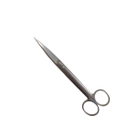 Ψαλίδι Κυρτό stainless steel με Διπλή Μύτη 18cm