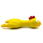 Παιχνίδι Σκύλου Latex Κοτόπουλο με ήχο Χρώμα Κίτρινο