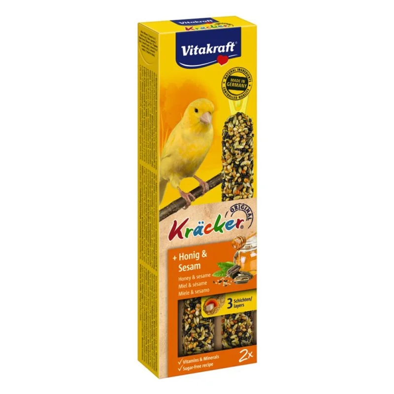 Λιχουδιά Kracker Duo για Καναρίνια με Μέλι & Σουσάμι 2τμχ