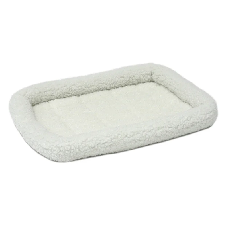 Στρώμα Σκύλου Quiet Fleece Bed Χρώμα Λευκό 121X78cm
